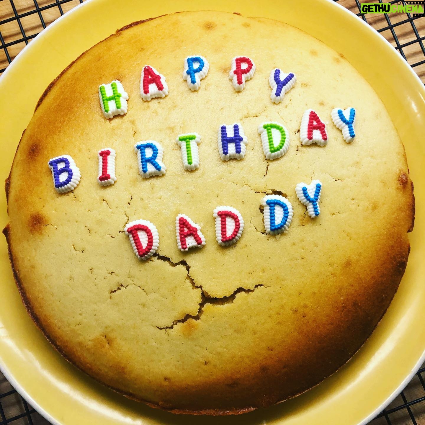 Anna Silk - 1.8K Likes - Homemade cake for Daddy! Happy birthday @sethcooperman !! We love you so much❤️❤️❤️❤️❤️