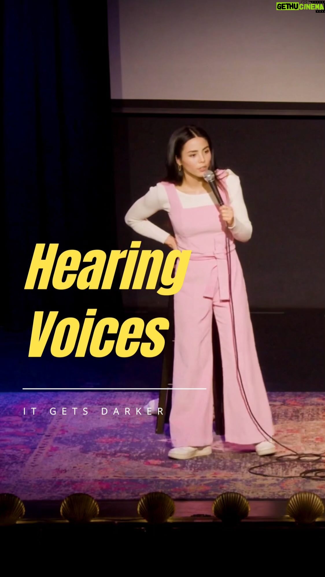 Anna Akana - 266K Likes - I started hearing voices
A snippet from my hour It Gets Darker