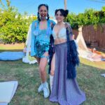 Anna Akana Instagram - backyard burning man birthday for @yasminjkassim 🎀