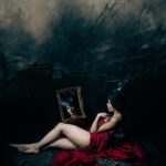 Anna Akana Instagram - Lilith’s shadow 🌙 BTS & unpublished selects on patreon next week! This month’s proceeds go towards helping Palestinians. #ceasefirenow 📷 @bekor_ 🩸 @catcalico 👻 @jennernugen 🕯️ @bethanystruble