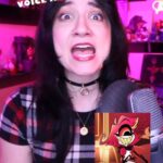 Anna Brisbin Instagram - This show got me excited about animation again. ❤️‍🔥 Five minute version of this is on YT. *Ten* minute version on p@treon. 😈 #hazbinhotel #voiceimpersonations #voiceover #voiceacting #vivziepop