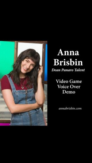 Anna Brisbin Instagram - I’m now represented by @deanpanarotalent! 🎙️🥰 To celebrate, here’s my new videogame visual demo! ✨ What’s your fav game of the bunch? 
Headshot by @ericcarrollphoto 📷

#voiceover #voiceacting #voiceoverdemo #bayonetta #godofwar