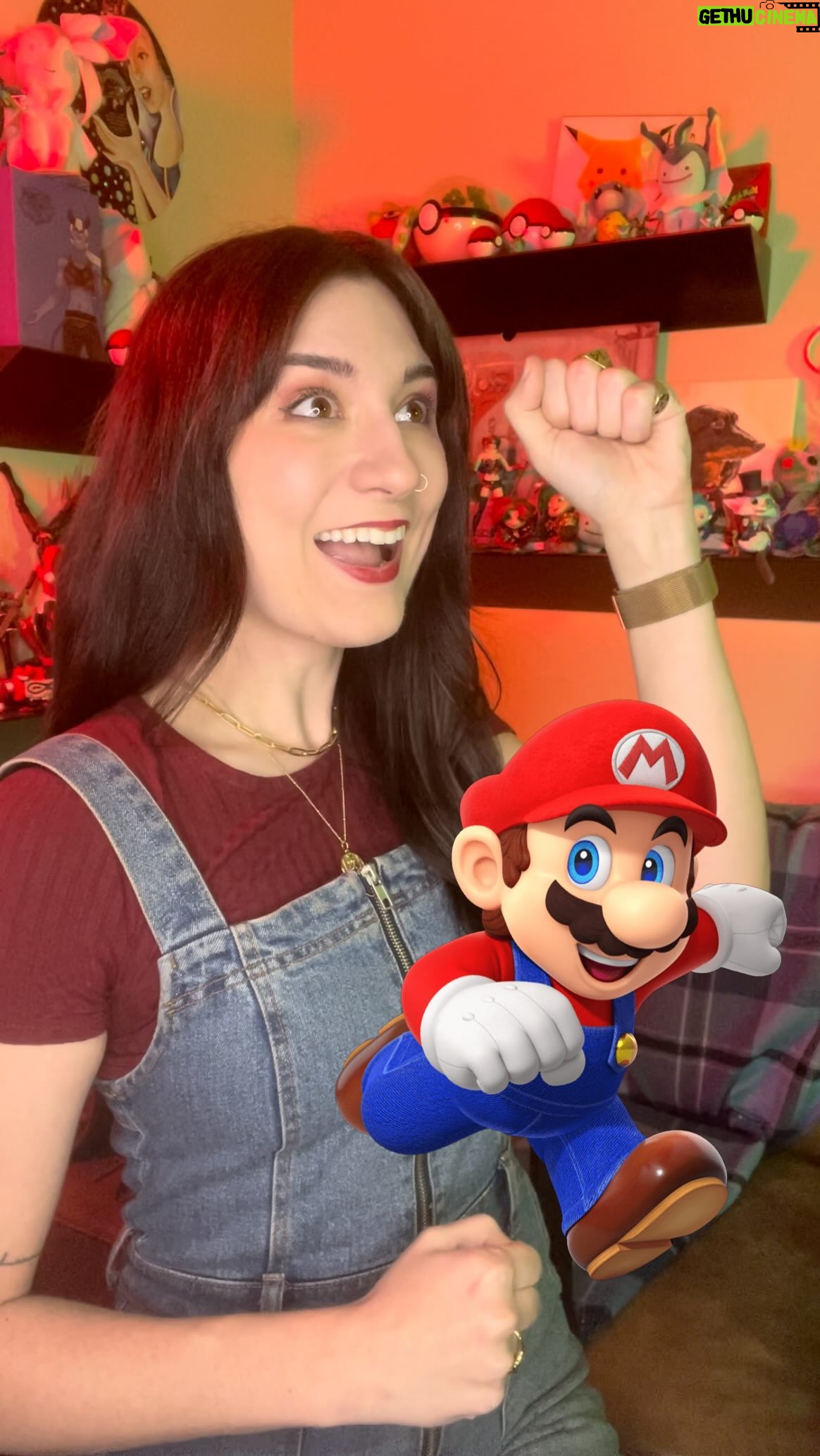Anna Brisbin Instagram - Super Mario Impressions! Hey, at least my Peach is acceptable. 😂💖 Extended version with 10 more characters is up on YouTube… 👀 #supermario #supermariobros #mariobros #voiceacting #impressions