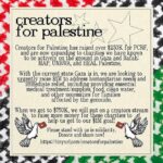 Anna Brisbin Instagram – Creators for Palestine has raised over $250k for PCRF, and we are now expanding to charities we have known to be actively on the ground in Gaza and Rafah: MAP, UNRWA, and HEAL Palestine. ❤️ We need your help!!
75 content creators are teaming together with a goal to raise ✨$1M✨ for the PCRF, MAP, UNRWA, and HEAL Palestine. The famine, and the lack of clean water, medical supplies and treatment is beyond devastating. The situation in Palestine is dire, and the need to collect funds for this fundraiser is urgent. Every single donation matters and makes a difference. We know we have some of the most supportive audiences, and we need your help.
🔗 is in my bio please donate or share to boost!
Graphic by: @jazmynflowers & @wimbyjilson
❤️🤍💚🖤
@noahsamsen @carleythorne @eddyburback @sarahschauer @taramooknee @afantano @annamarieforcino @olisunvia @jarvis @elliotsangestevez @wwabisabi @mina_rome @ashurgharavi @tirrrb @the_aranock @4questdot @tkalovell @abelinasabrina @riribibi_ @saji_sharma @hthaze @luvu2golka @worldofxtra @gremlita @stanzipotenza @ryanbeardofficial @caprisunnpapi @nikole_eva_ @nadiaalexeev @hassankhadair @mynameistuv @ashley_ippolito @christhejames @nicolerafiee @jazzy4nne @princess_weekes @shanespeare.jpg @filmcooper @benoftheweek @simonesimmo @hasandpiker @thesoggiest.cereal @tiffiestarchild @kurtisconner @stillnotemily @_amberalexander @noduhjonah @aaashleyk @zaydante @carolinekwann @imandyking @lola_sebastian_ @fr0gan @fdsignifier @thechadx2 @moviesaretherapy @funkyfrogbait @coypiso @jordanuhl_