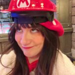 Anna Brisbin Instagram - Had the best day at Super Nintendo World in @unistudios!! 🍄🥰🤍 Dressed in my Chef Toad-inspired fit, obviously we feasted at Toadstool Cafe, demolished the mini-games, earned tons of coins discovering secrets around the park, and for once I WON Mario Kart in the Mario Kart: Bowser’s Challenge ride!! 🏆🏁 Thank you @unistudios for the tickets!! Can’t wait to come back and earn more stamps and coins for #TeamToad!! 🍄 #SuperNintendoWorld #AtUniversal #invited