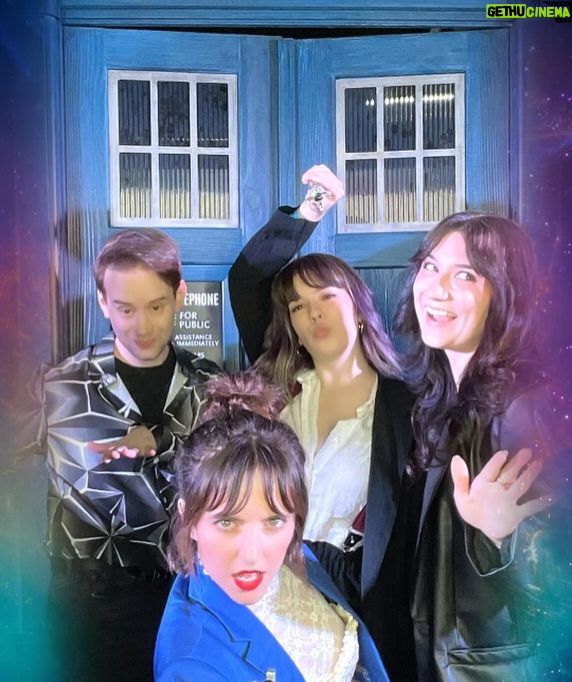 Anna Brisbin Instagram - ๐๐ THE FIFTEENTH DOCTOR IS OUT NOW ON @disneyplus!!! ๐ฑ Endless thanks to @disney for the invite to the premiere of @disneydoctorwho. ๐ฅฒ I am already so obsessed with Ncuti Gatwaโs Doctor. He has so much heart, charm, energy, and earnestness. AND @thejinkx YOU ABSOLUTELY OWN THE FIRST EPISODE DEAR GOD. ๐ And the FITS!!! I had to put together my fit inspired by Nine because I simply knew I could not measure up to the costumes weโve seen so far from this season. Allons-y! #invited #doctorwho #disneyplus
