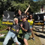 Anna Brisbin Instagram - STRIKE IS OVER! At least, suspended! These past 118 days have been ROUGH but it’s been so inspiring to join forces with my fellow actors for the future of ALL actors. 🥹 Crossing my fingers that the deal our negotiators agreed to is what we needed and that we won’t have to do this again for a longgg longgg time. (Though we’ll see when it comes to videogames shortly… lol) I can finally speak freely about the media I love without worrying about accidentally promoting a struck project and that is SO LIBERATING LMAO so I’m just gonna take this opportunity to tell everyone who loves horror or Edgar Allen Poe to watch Fall of the House of Usher. And I want to give a special shout-out to any non-union influencers who voluntarily chose to stop talking about struck projects in solidarity, often at the cost of your income. 🥹 You didn’t have to do that but it meant so much. It was an honor to picket with you, my union friends. 🤍 #SAGAFTRAstrong #strikeisover and also yes i obviously dressed up for the Barbie Movie. 💖