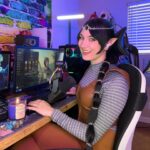 Anna Brisbin Instagram - Welp, I now have 279 hours in Baldur’s Gate 3. 😅 Shoutout to @logitechg for helping me stream comfortably for hours on end! Love being a #LogitechGPartner who gets to stream with the Blue Sona mic, Streamcams, Litra Beam lights, Pro Keyboard, Pro X Mouse, and G Fits Earbuds for comfy elf ear wearing!! Not to mention the snazzy as hell Herman Miller Vantum Gaming Chair keeping me comfy cozy for all these hours!! 🙏 How many hours do you have in Baldur’s Gate and what class have you been playing?? 👀 (drow bardlock and tiefling sorcerer here) #streamsetup #gamingsetup #baldursgate #shadowheart #sponsored