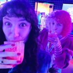 Anna Brisbin Instagram - Hail Lord Vecna. 🕰️ Had the best time as king Eddie Munson at the @strangerthings.experience with @strawburry17!! Was lucky enough to be invited for the VIP experience and while we weren’t allowed to record in the experience itself, trust it was RAD AS HELL AND NOW EDDIE MUNSON HAS SUPER POWERS. 🤘 Anywho here are some fun shots from the photo ops after the experience. 😂 Tix info are linked in my stories! 🤍 #longliveeddie #eddiemunson #invited #ad #strangerthings #strangerthingsexperience