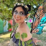 Anna Brisbin Instagram - Step 1) Go to Ren Faire Step 2) Find a tree Step 3) Have fun 🧚‍♀️🌳✨ #renfaire #renfest #renaissancepleasurefaire #fairy #faerie