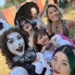 Anna Brisbin Instagram - Mime-Clown or Clown-Mime? The world may never know. #renfaire #clown #mime #renfest #renaissancepleasurefaire @renaissancepleasurefaire