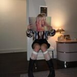 Anna Collins Instagram - Doing some important reading 📖