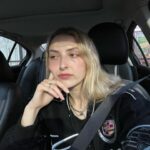 Anna Collins Instagram - As I took this selfie I realized that I’m wearing a jacket I borrowed from my sister that I was supposed to return months ago :)