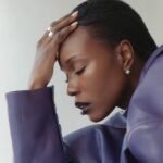 Anna Diop Instagram - Gentle, still 💜💜💜 The hair 🤌🏿 That Lip 🤌🏿 Thank you @sabrina.porsche and @robertti ✨✨✨ EIC & Interview: Jasmine Perrier @jazzieperrier Photography: Raul Romo @raulromo Styling: Marc Eram @marc_eram Makeup: Robert Bryan @robertti Hair: Sabrina Porsche @sabrina.porsche Stylist assistant: Lauren Gray @_laurengray_