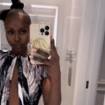 Anna Diop Instagram - Post Show. Made a new style from Chuck’s style and felt I did something.