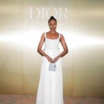 Anna Diop Instagram - Stay Gold. #JadoreDior #FlowersAreGold @DiorBeauty @Dior