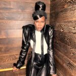 Anna Diop Instagram - The most dramatic elevator ride | London Press Day 2 ✨🖤🇬🇧