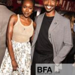 Anna Diop Instagram - #TheLatestttPost #ForgiveMeDior This night was amazing because I ran into my friend and one of the loveliest human beings I know - Mamadou A. 🙌🏿 Annnnd got to play in Dior’s newest pop up 💕✨ #MissDior 💕@Dior