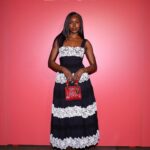 Anna Diop Instagram - Last Night Celebrating #RougeDior 💋✨ Thank you @Dior for the lovely evening. And Incredible dinner ✨✨✨ @DiorBeauty
