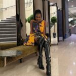 Anna Diop Instagram - Such a brat :) Tuesday night for Culture Con NY ✨🖤