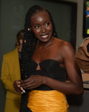 Anna Diop Instagram - Monday Night’s Premiere Dinner ✨🤍