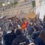 Anna Diop Instagram - The Book of Clarence is now on Netflix! ✨🖤 One of the most important projects I’ve done yet. And alongside a filmmaker simply like no other 🖤 Here are a few moments from our time in Matera ✨✨✨ See the film! Tell me what you think! Love and love and XO 🖤✨ #JayZandCamels #FknIncredible