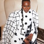 Anna Diop Instagram - #PFW #MARNI MUA @makeupbykellymcclain Hair @marcialuvlocks 🎥 @sarahkrickphotography 🖤 @jasonbolden