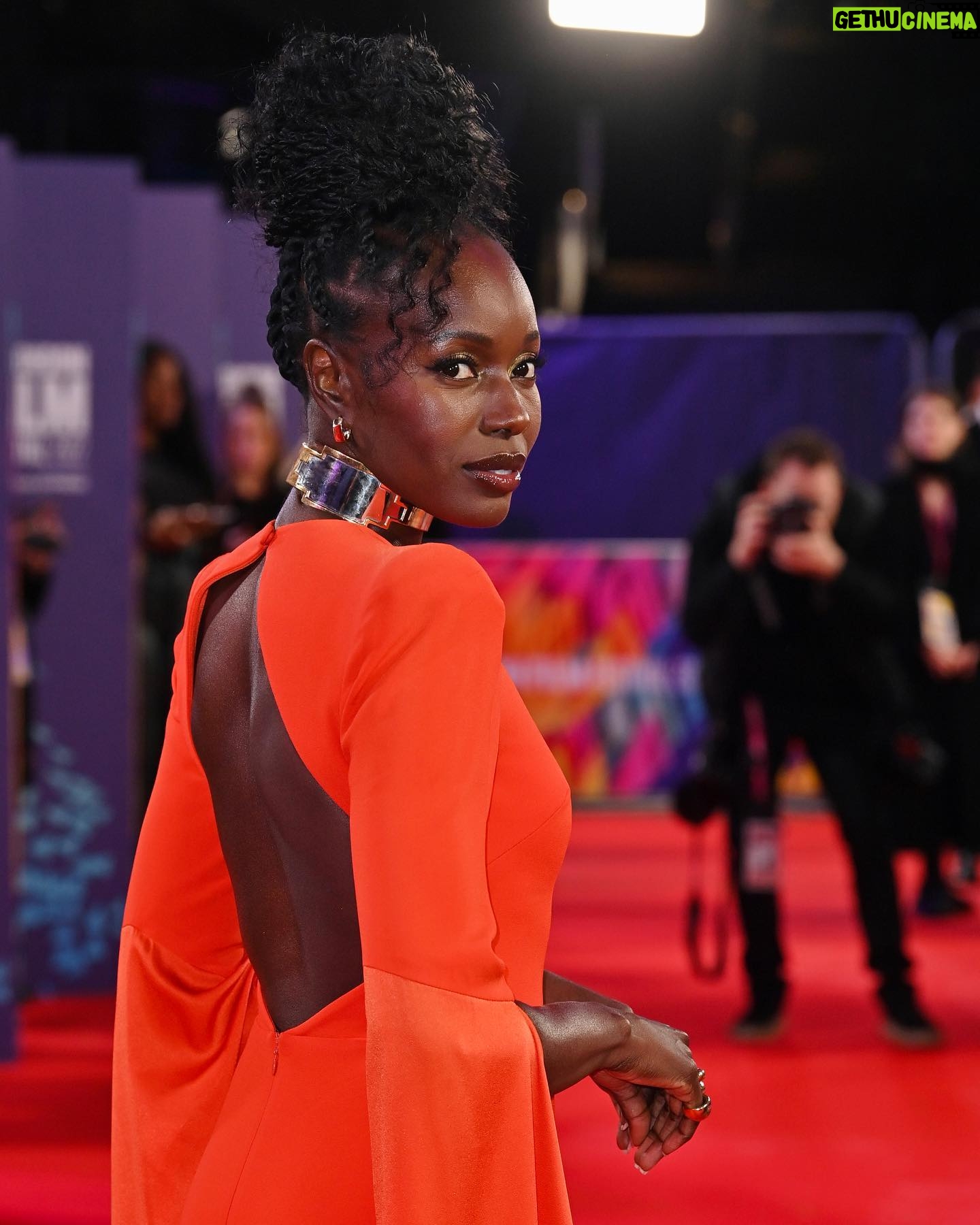 Anna Diop - 8.5K Likes - Overwhelmed with gratitude for our BFI London Premiere 🤍✨ It was our most memorable (and emotional) screening to date. Thank you to the @britishfilminstitute for one of the most beautiful evenings we’ve had the honor of experiencing on this journey. Thank you to the sold out theatre of 1500 guests. It took our breath away as we walked onto the stage to present the film 🥹 An incredible night ✨