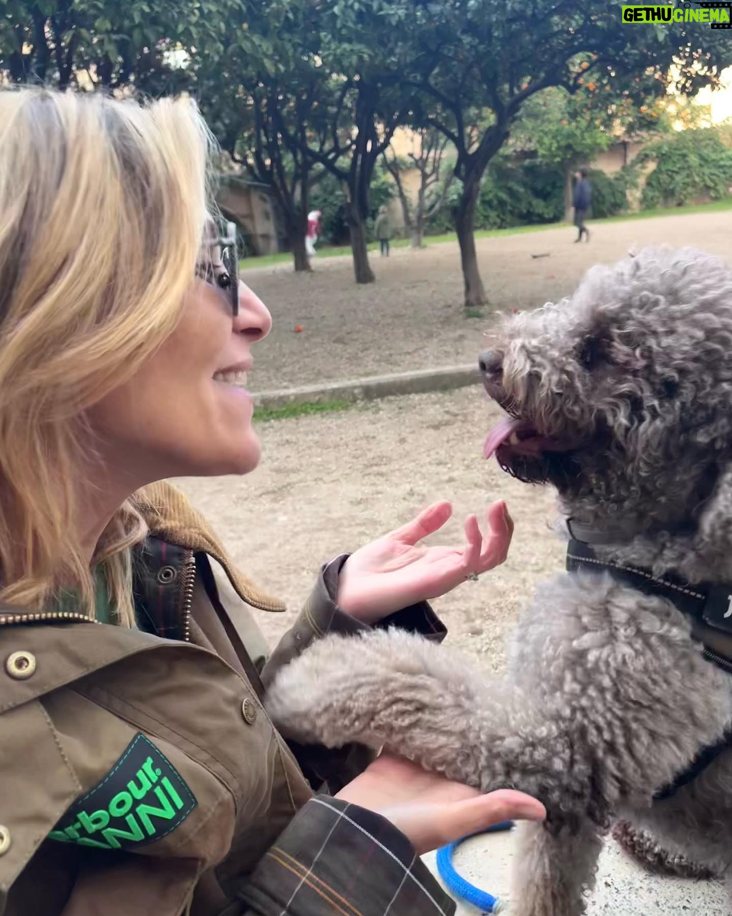 Anna Foglietta Instagram - Quante chiacchierate che ci facciamo. . . . #gazza #mydog