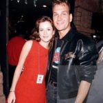 Anna Friel Instagram - I remember I was in Moscow when I was 18 years old making a movie . I was invited to go to the opening of #planethollywood, I was bowled over being asked to dance by someone I had admired , having grown up seeing him dance so beautifully on screen, so in awe was I that I hadn’t paid attention to the band playing. I said , ‘the band are so much like the Gypsy Kings’. He said . ‘ honey they are the Gypsy Kings’ ticked two amazing boxes , creating a memory for life . Thank you for the capture and memory @patrickswayzefanuk #patrickswayze