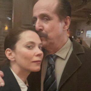 Anna Friel Instagram - The Box is a show we made in lockdown over in Sweden. It took me 28 steps to get from the hotel rm to the set. It’s out now in the UK on @viaplay (a platform that actually helped me discover some new shows when I was out in Sweden!)

Some weird but wonderful times - if you like Marcella, you might like this!🤍 #marcella