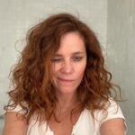 Anna Friel Instagram - Bed time thoughts…. Will my curls last till tomorrow. To wash or not to wash. That is the question.