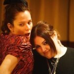 Anna Friel Instagram - Sisters are doing it for themselves. This was taken at our first dinner out as Anna and Beth not Nicky and Gigi. @monarchonfox taken by @jasonenslerv3.1 @bethditto