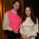 Anna Friel Instagram - Last night saw the annual KTW & The Wick Monday Muse dinner co-hosted by Founder Katy Wickremesinghe in partnership with Ewan Venters, CEO Hauser & Wirth, at Mount St. Restaurant & Rooms. The dinner was held in the Scottish Room to honour cultural female leaders, game-changers and future thinkers and celebrated this year’s theme of Cultural Collaboration, which included a bespoke poem by actress and poet Greta Bellamancia. @ktwlondon @ewanventers @hauserandwirth #mountstrestaurant #mountstreet #mayfair