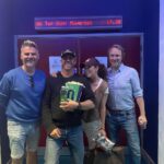 Anna Friel Instagram – Happy 4th July everyone. Friends trip to the cinema to see the new #topgun. Very excited. The original is still one of my faves. 💋@jamesbritmarshall  @dylansaxby @vogelvisuals