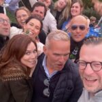 Anna Friel Instagram – Jubilee in Windsor with friends and neighbours of 20 years. Love to all. ❤️