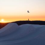 Anna Gasser Instagram – Worth getting up at 4am to get a chance to hit this beauty for a couple times 🧡thanks @burtonsnowboards  @burtonaustralianz  for making it possible 
📸 @clemensmillauer @leica_camera_austria