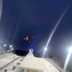 Anna Gasser Instagram - Quick one under the lights @xgames 🤩 excited for the weekend. 📲 @patrickcinca