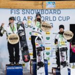 Anna Gasser Instagram - 🥹🫶 very special to stand on the top of the podium at my home event @kreischberg Thanks to everyone for the loud cheering and good energy . Also thanks to my whole team for for the never ending support (you know who you are )❤️ Big congrats to the whole women’s field . This final was insane . And it’s Always an honor to share the podium with the queens @zoisynnott 👸 @cocomonsan 👸 📲 @s4ni