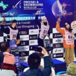 Anna Gasser Instagram - Thanks China ♥️ Grateful to start my contest season with a win and always love to share the podium with @tess_coady and @miyabionitsuka 💫 congrats to all the whole field for pushing it🤯 📷 @fissnowboard @silviamittermul