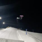 Anna Gasser Instagram - ☝️or ✌️? Excited to be back in the Bib next week at my Homeworldcup at @kreischberg. 🤞 Make sure to tune in 13th and 14th of January 📲 @patrickcinca