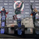 Anna Gasser Instagram – Thanks Laax 💫🥉Such an awesome week with great people and great snowboarding . Happy to stand on the podium again , even more happy I landed the run I wanted 🙏 congrats @_juliamarino 🥇👸 and @annika.overtomorrow 🥈👸
