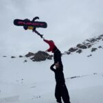 Anna Gasser Instagram - Hi five 🙌  🃏 X 👸 @thenines.cc - #snowboarding #switzerland