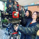 Anna Hopkins Instagram - 🤓🎬 Thank you @rb_bruce for the 📷!