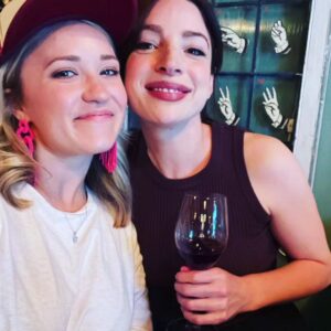 Anna Hopkins Instagram - At our favorite restaurant @belmontottawa ❤️🍝🫒