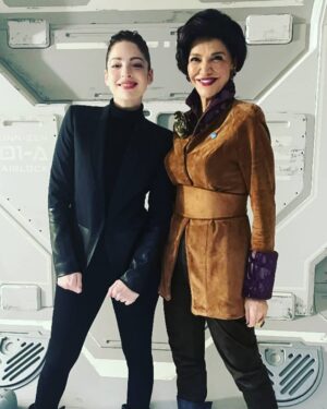 Anna Hopkins Instagram - Episode 604 directed by @directedbyanya was one of my favorites. Can't believe we've only got 2 more to go. ♥️🚀