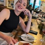 Anna Hopkins Instagram - Anchovy toast happy place. 📷@sabbles and missing @hannahsparis ❤️
