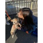 Anna Ishii Instagram – ドラマ「ブラックガールズトーク」第6話
本日23:16〜

3人でブラックガールズトークポーズと
なぎちゃんの眼鏡を拝借した写真と
撮影の合間元気すぎるわんちゃんと戯れ写真🐶
