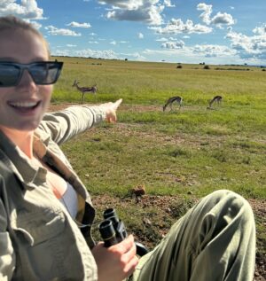 Anna Kadeřávková Instagram - POV: you take me on a safari date 🦁🤠
