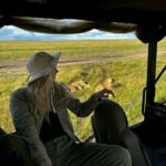 Anna Kadeřávková Instagram - POV: you take me on a safari date 🦁🤠